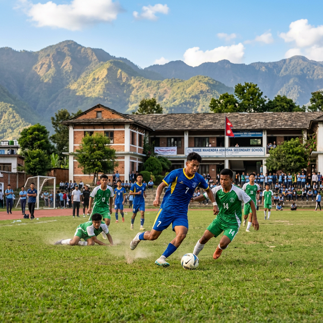 Inter-School Football Championship Winning Moment