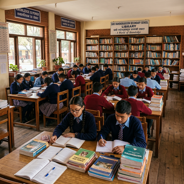 Quiet Corners: Junior Section Library Reading Hour